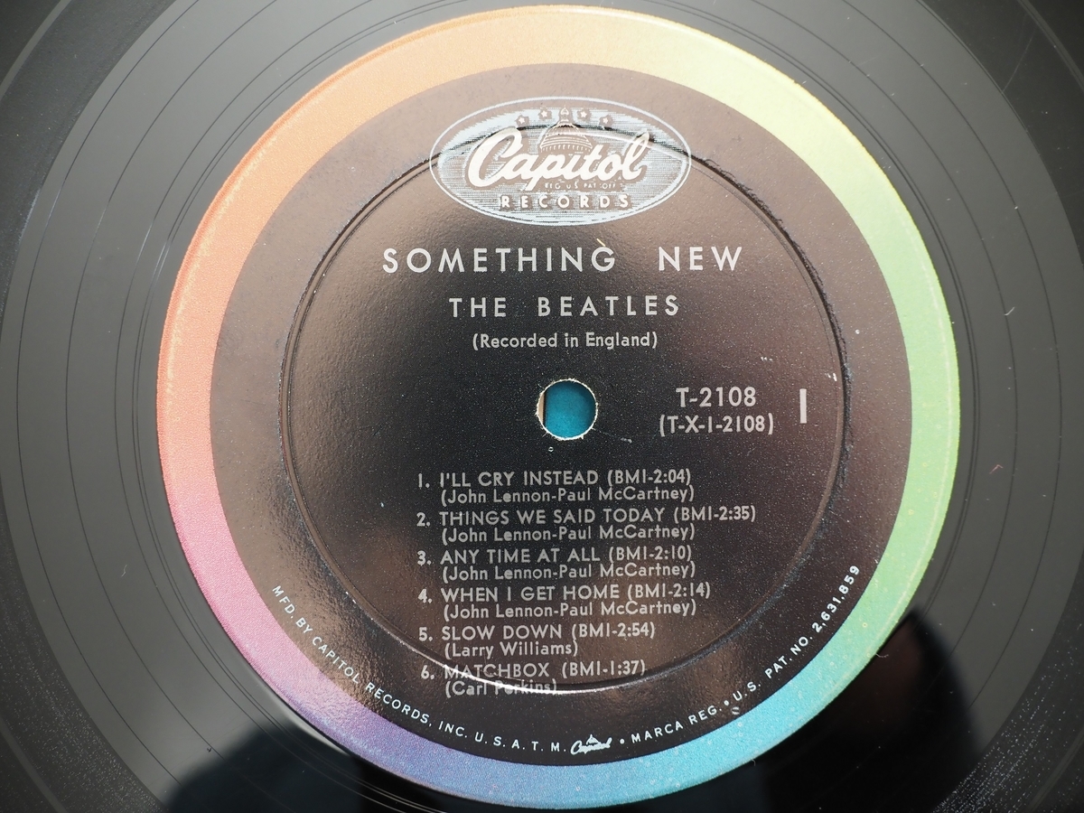 The Beatles / Something New 東芝音工赤盤