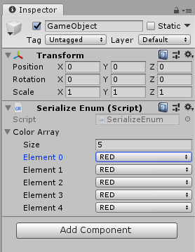 【Unity】配列 × enum × SerializeField - 三流豆腐。