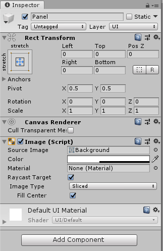 Sample Panel In Unity 【Unity】Panelとは……?【uGUI】 - 三流豆腐。