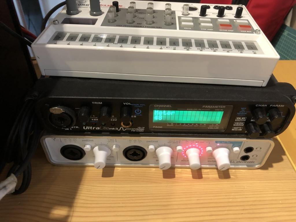 昔のオーディオインターフェースの有効活用してみました - toguoのブログ