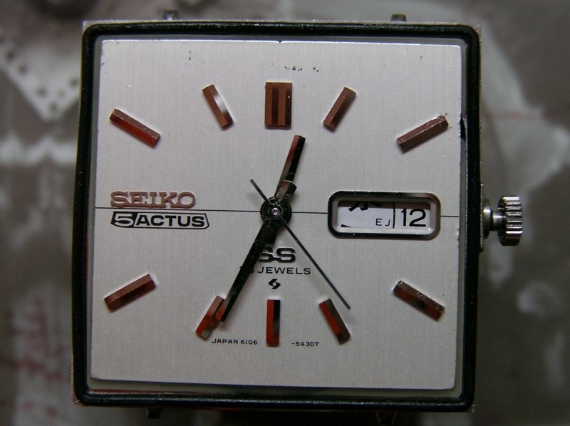SEIKO 5 ACTUS SS 23J 6106-5440 - tohokuhonsenの日記
