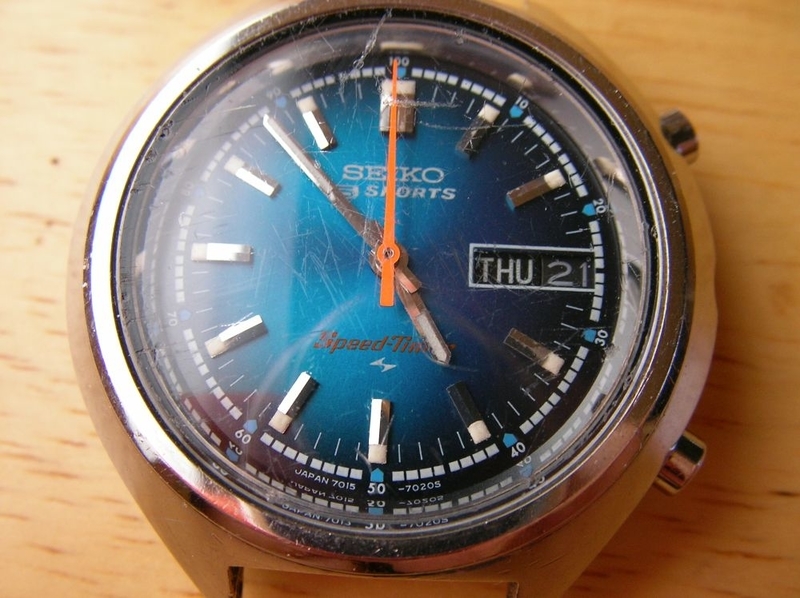 SEIKO Speed-Timer 7015-7000 - tohokuhonsenの日記