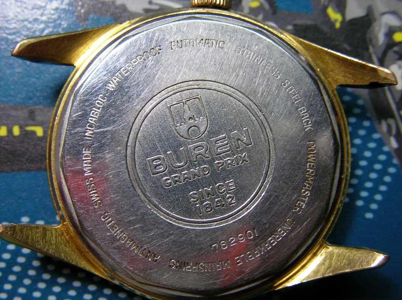 BUREN SUPER SLENDER 30J Cal.1001Aを分解する - tohokuhonsenの日記