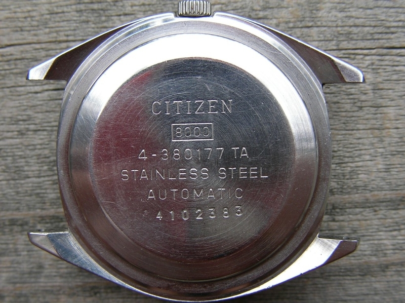 時計 a CITIZEN ADOREX SPECIAL Cal.8000A 25J ① - tohokuhonsenの日記