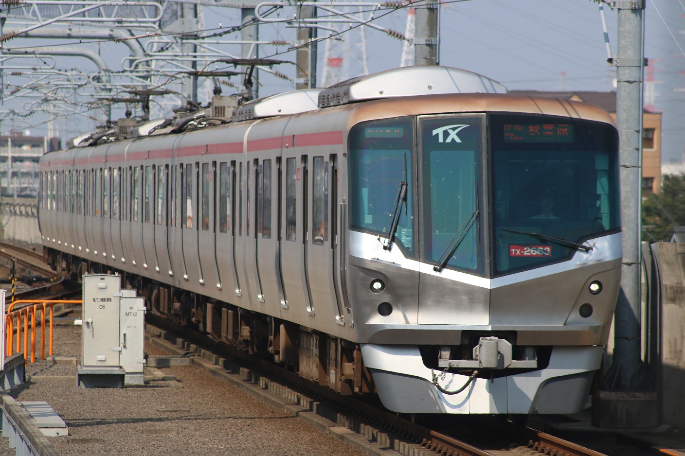 5／22 つくばエクスプレス G7ラッピング車撮影記 - こちら東武鉄道