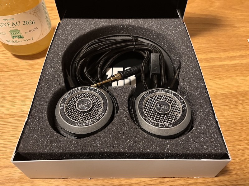 ヘッドホンレビュー GRADO SR325x 〜 GRADOを聴けば皆んな幸せになれる