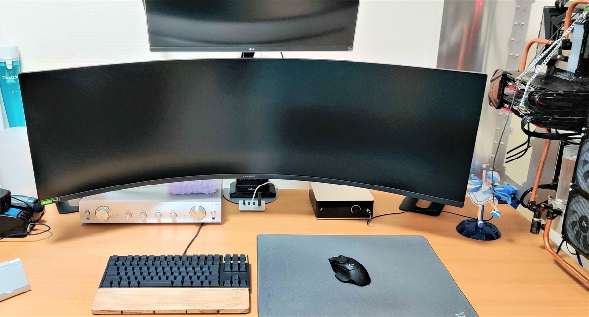 気になってたSamsungのodyssey G9を購入 - ぴーろぐ