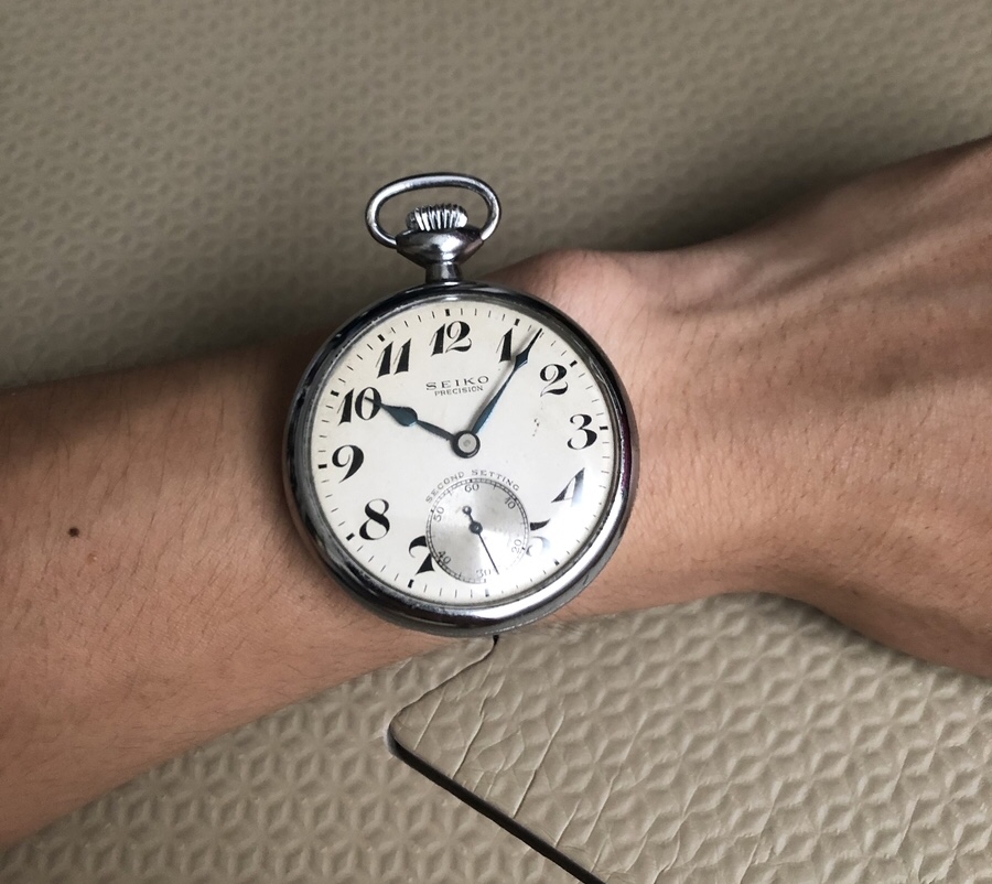 懐中時計　SEIKO 19セイコーレビュー ‐鉄道時計を片手に思いを馳せる - ときちけ
