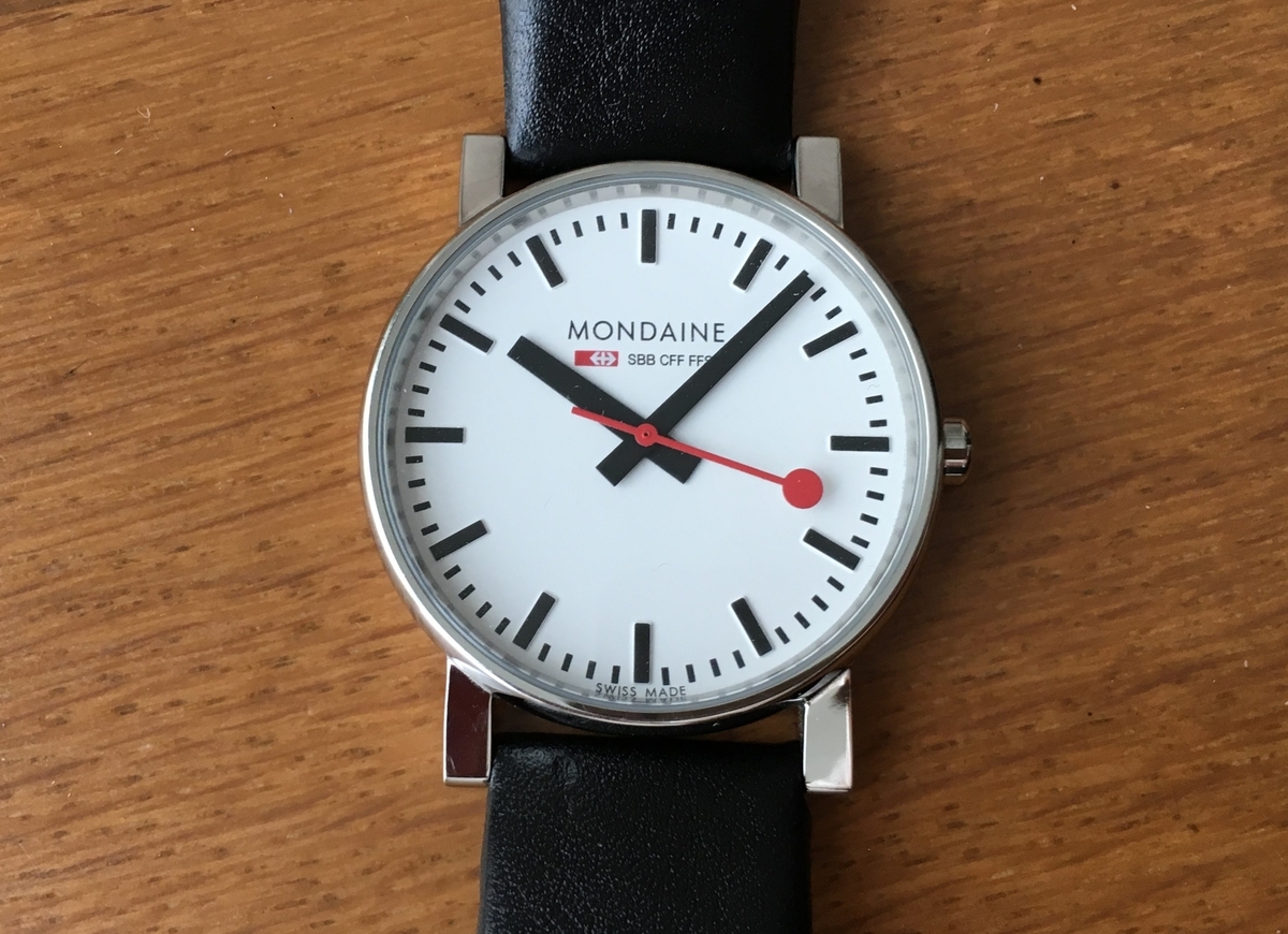 nooor111　Mondaine モンディーン 腕時計 モンディーン レビュー -ヨーロッパの雰囲気を低価格で楽しめる
