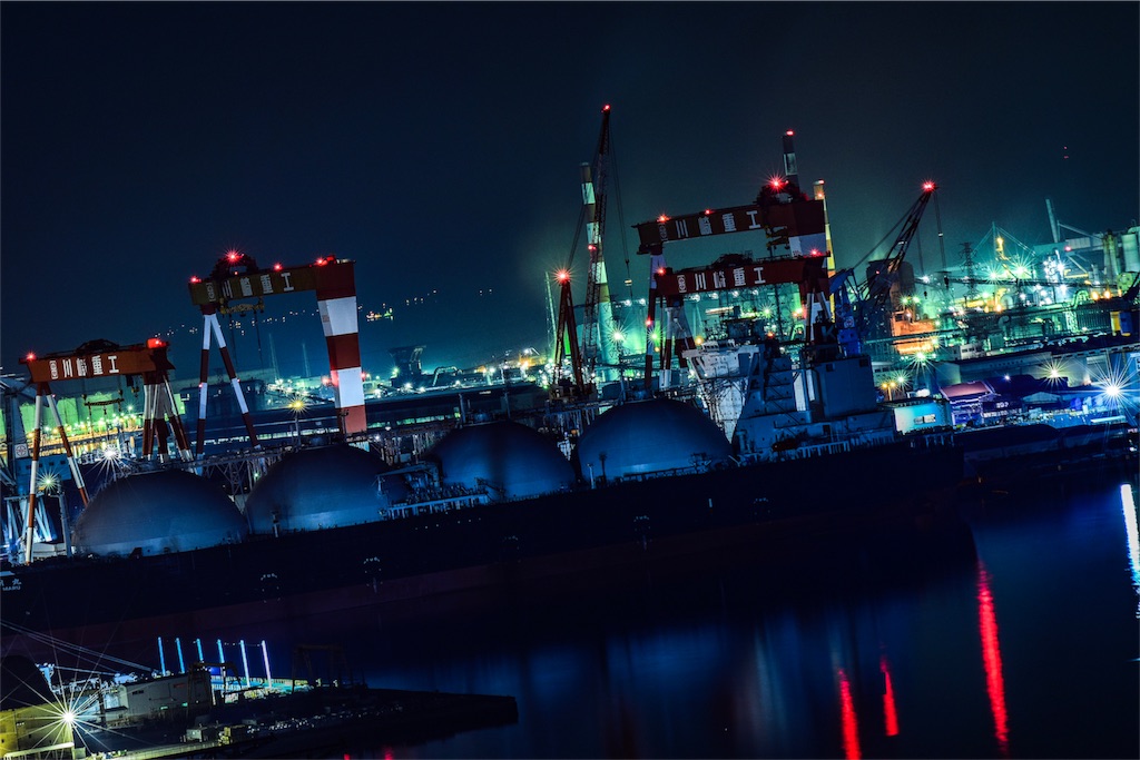 四国の工場夜景2 似非フォトグラファーの活動記録 四国の工場夜景2 似非フォトグラファーの活動記録