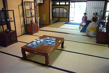抹茶の接待