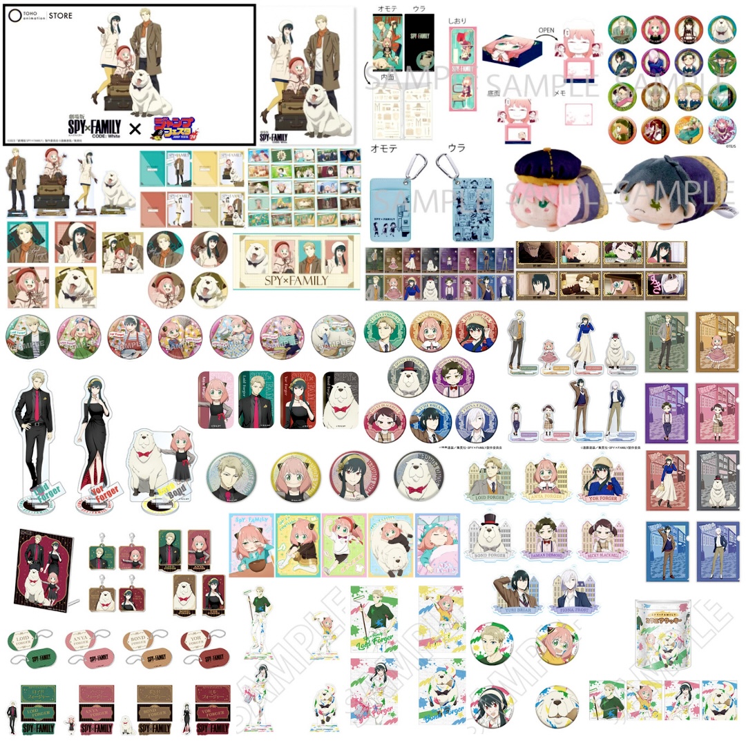 【未使用・美品】SPY×FAMILY 複製原画　ジャンプフェスタ2021 2024年4月26日】ジャンプフェア2024(SPY×FAMILY) - 推し活info..