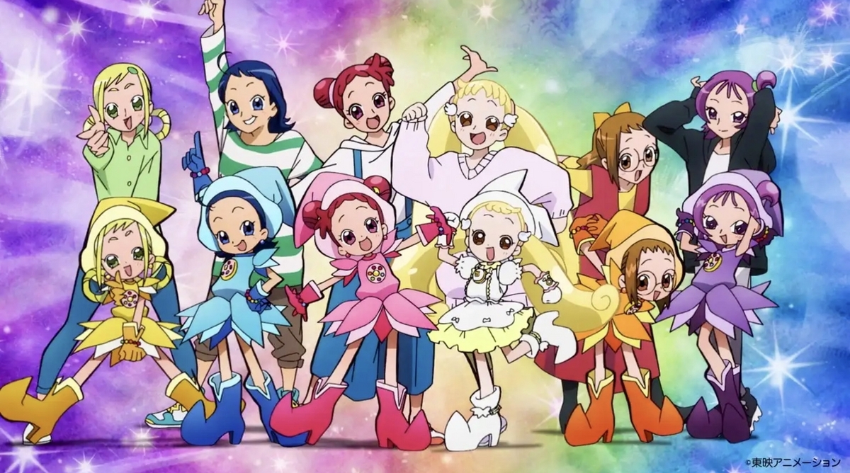 おジャ魔女どれみ フィギュア 春風どれみ ハナちゃん 2点セット