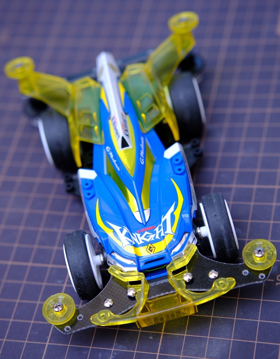 ​​レーザーミニ四駆 ロードナイト フルレーザーVer. 月コロ9月号特報】コロコロ限定Ver.特別開発！ レーザーミニ四駆
