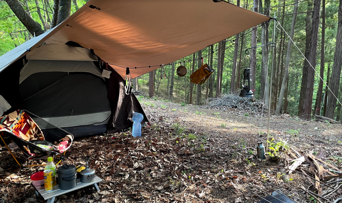 ギアレビュー】DD Hammocks/DD SuperLight Tarp［おすすめタープ