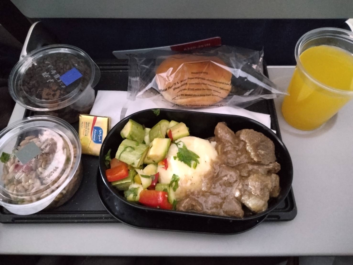 エティハド航空　機内食