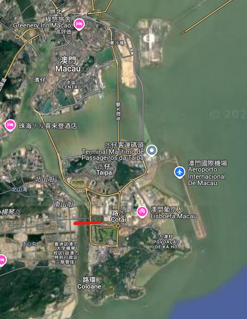 マカオ半島 LRT横琴線