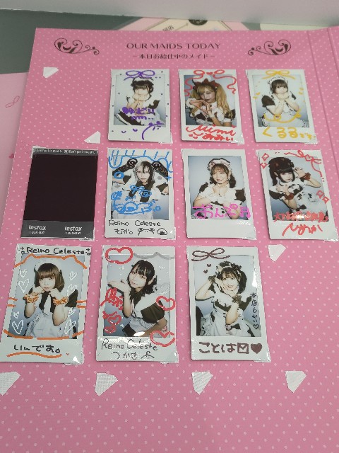 あっとほぉーむカフェ　リンリン　ファイル　sp限定認定証　チェキ　トレカ　名刺 チェキファイル発売情報♡ | 秋葉原・大阪・名古屋のメイド