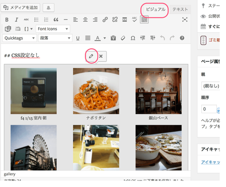 新規固定ページを追加_‹_君が宇宙_—_WordPress 3
