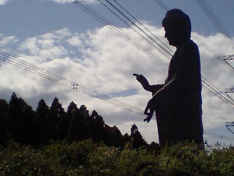 牛久大仏 自転車操業はじめました