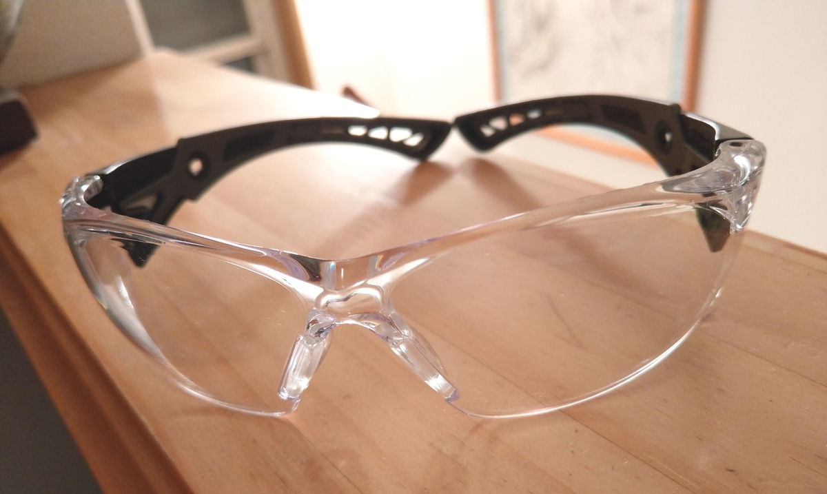 新しくアイウエアを追加(Bolle RUSH PLUS GLOW) - 自転車操業はじめ