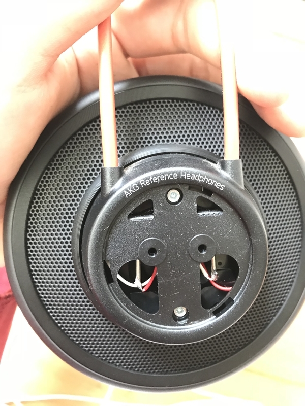 AKG K712proのラバーループを交換した - 手当たり次第にとりあえず