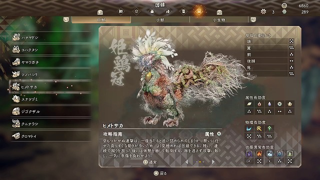 2/26更新｜WILD HEARTS_討伐済みの大型の獣一覧（第一章