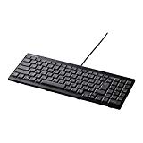 iBUFFALO USB接続 有線スリムキーボード ブラック BSKBU14BK iBUFFALO USB接続 有線スリムキーボード ブラック BSKBU14BK