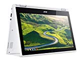 Acer Chromebook R11 タッチスクリーン コンバーチブル クロームブック CB5-132T-C1LK Convertible /11.6inch Multi-touchscreen HD IPS (1366x768) / 4GB RAM (DDR3L) / 32GB Solid State Drive(eMMC) / Intel Celeron N3150 (Quad-Core Processor 1.6GHz Up to 2.08GHz) / Chrome OS / White [並行輸入品]