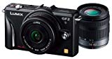 Panasonic デジタル一眼カメラ GF2 ダブルレンズキット(14mm/F2.5パンケーキレンズ、14-42mm/F3.5-5.6標準ズームレンズ付属) フルハイビジョンムービー一眼 エスプリブラック DMC-GF2 W-K