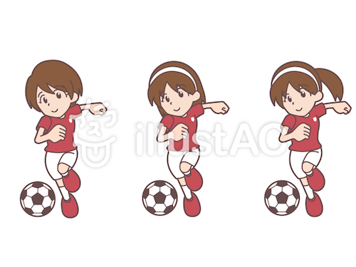 フリー素材 女子サッカー アップしました Tom Aotchson トム アオッチソン のブログ
