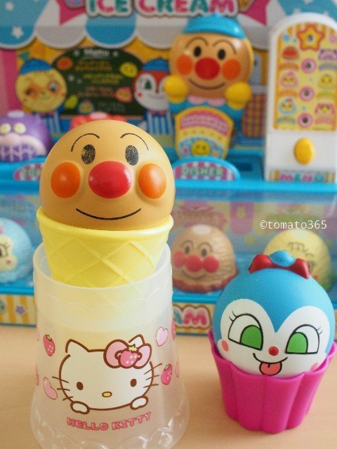 購入品レポ】のっけてポン！Newアンパンマンのアイスちょうだい