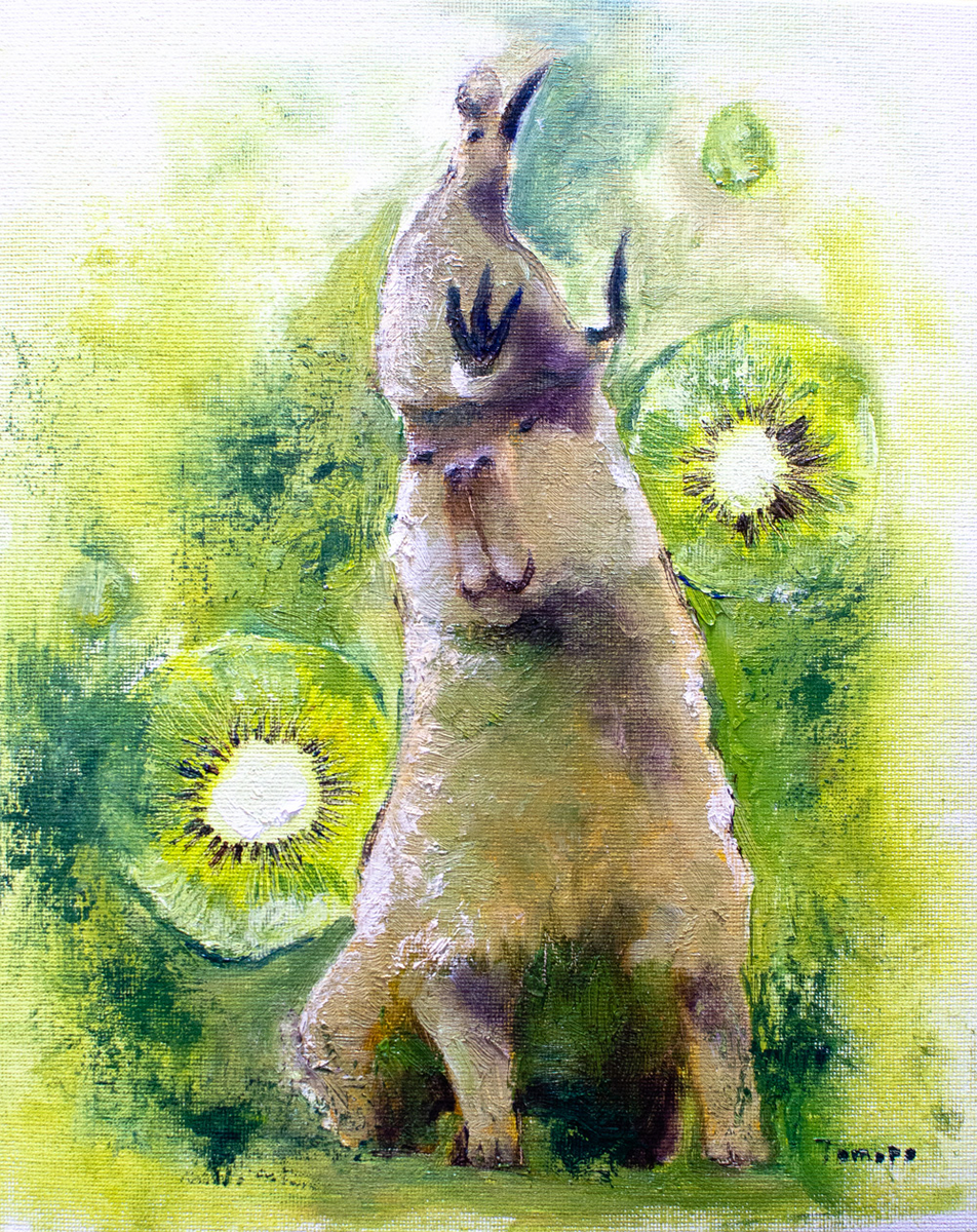 カピバラ キウイ キーウィ とキーウィの思い出 トモロコシ畑