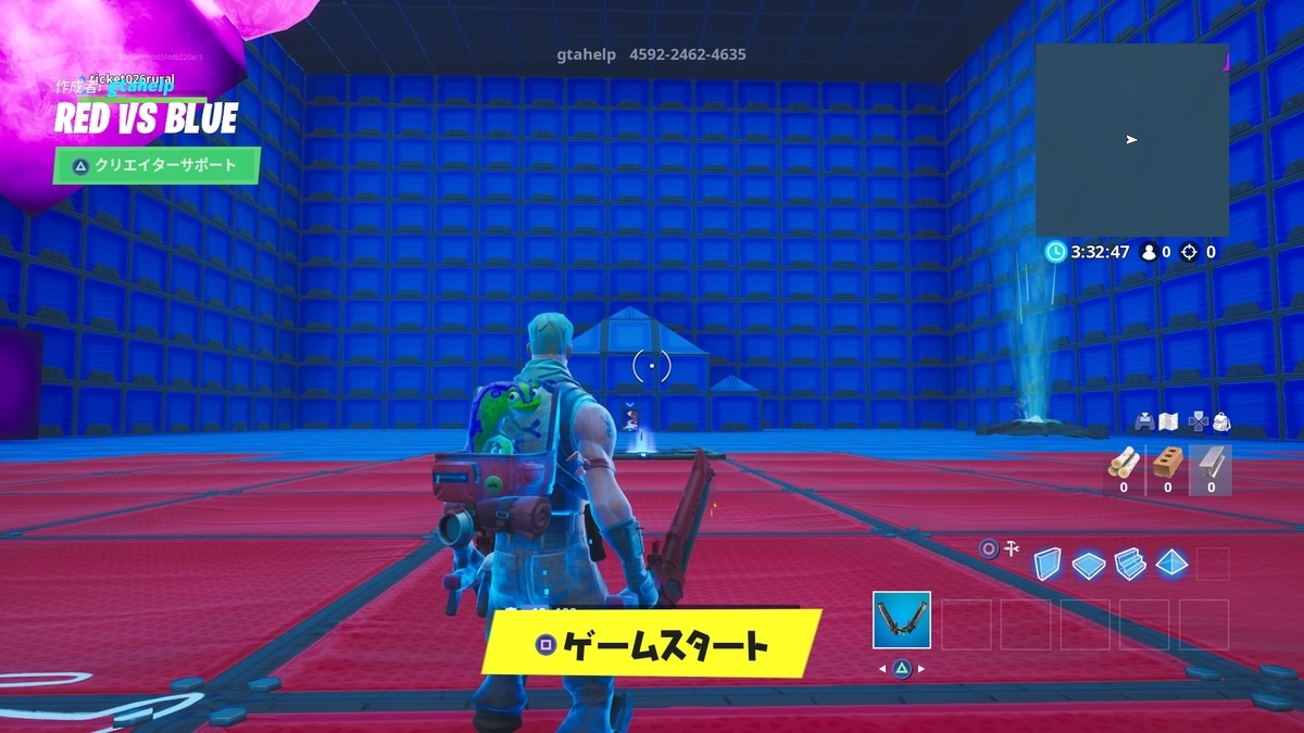 【フォートナイト】1V1やチーム戦できるおすすめの島 コード 生涯ゲーム