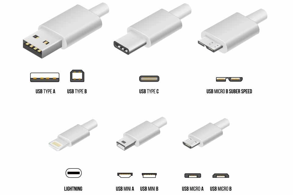 USB規格の違いのイメージ