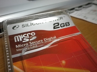 Silicon Power MicroSD　2GB