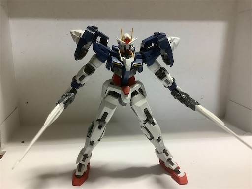 塗装完成品RGダブルオーライザー Yahoo!オークション - RG ダブルオーライザー 塗装済み完成品
