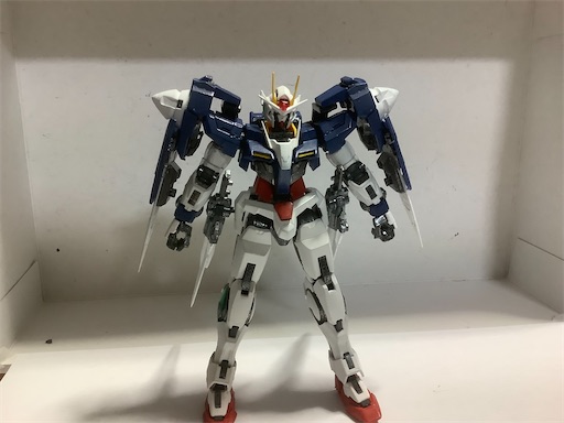 塗装完成品RGダブルオーライザー 4D2B0F43-6552-4486-BDC9-