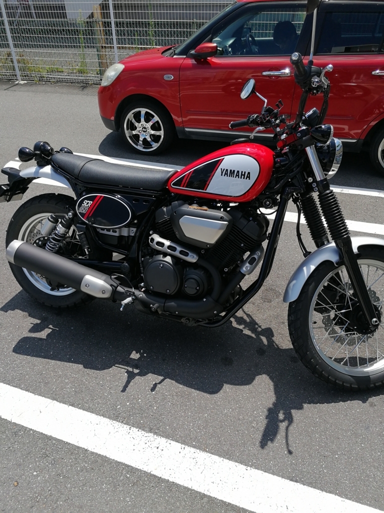 初大型 ヤマハscr950購入記 納車インプレ ガジェッto Cool