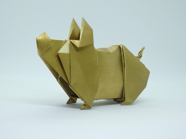 ブタ Tommy03 Origami