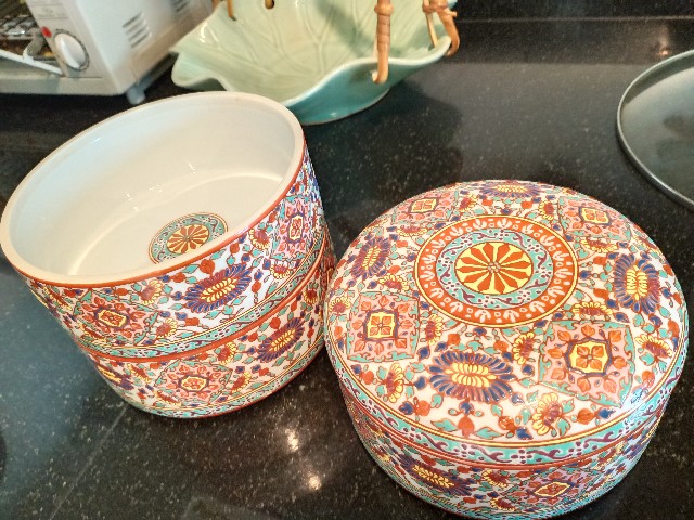 ピンスワンのベンジャロン焼きを愛でる - From 台湾 with many thanks♪