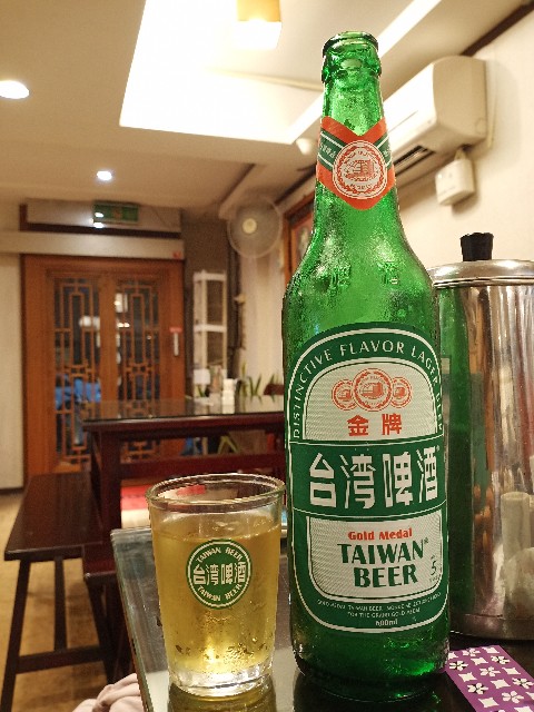 台湾ビールグラスにはまる - From 台湾 with many thanks♪