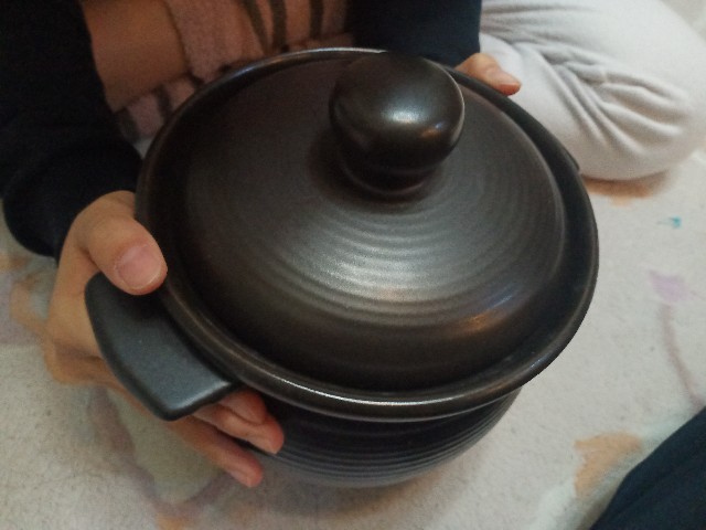 台湾土鍋でごはんを炊く - From 台湾 with many thanks♪