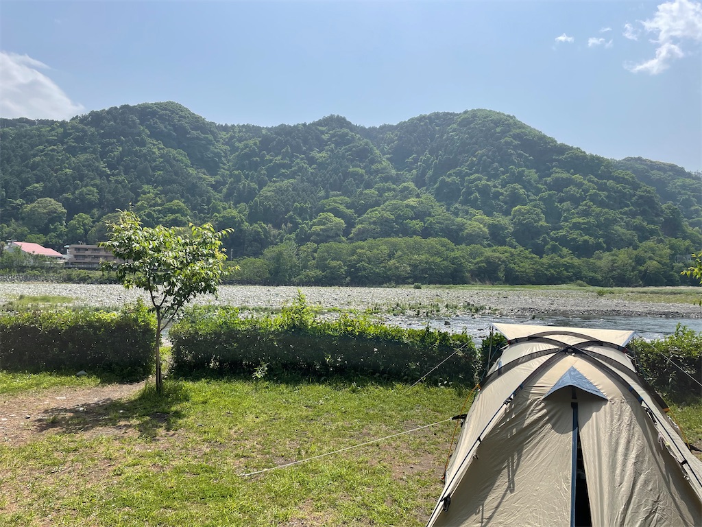 穴場スポット 上大島キャンプ場 レポート 初心者キャンパーのミニマルライフ