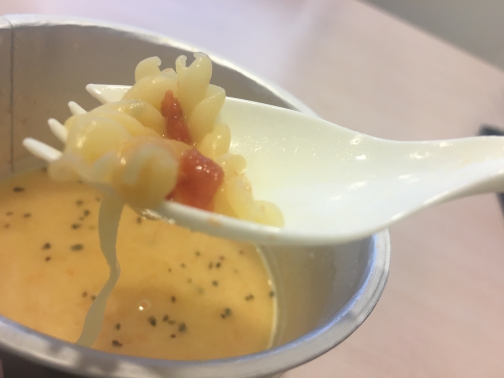 おすすめのコンビニごはん スープパスタdeリゾット Caki Commune