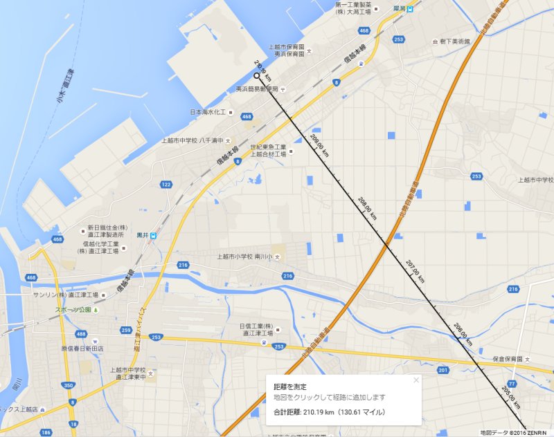 東京都から一番近い日本海はどこだ Tomoca2のブログ