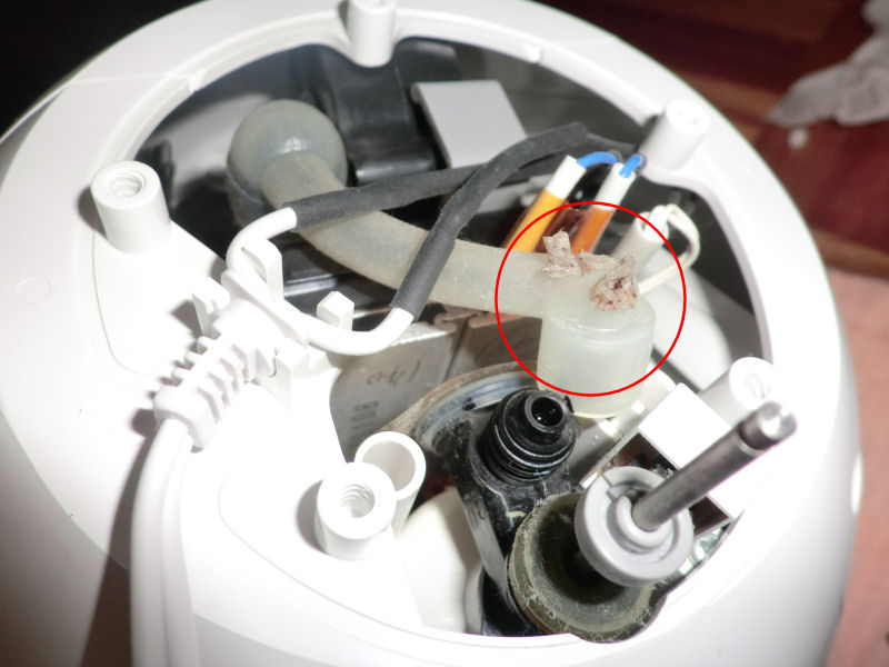 パナソニック ナイトスチーマー ナノケア EH-SA41の分解修理