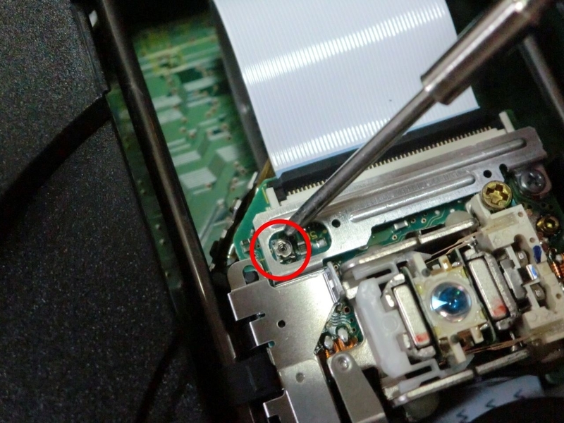 RD-S303のDVDドライブ（DVR-L12STO）を自力修理してみる