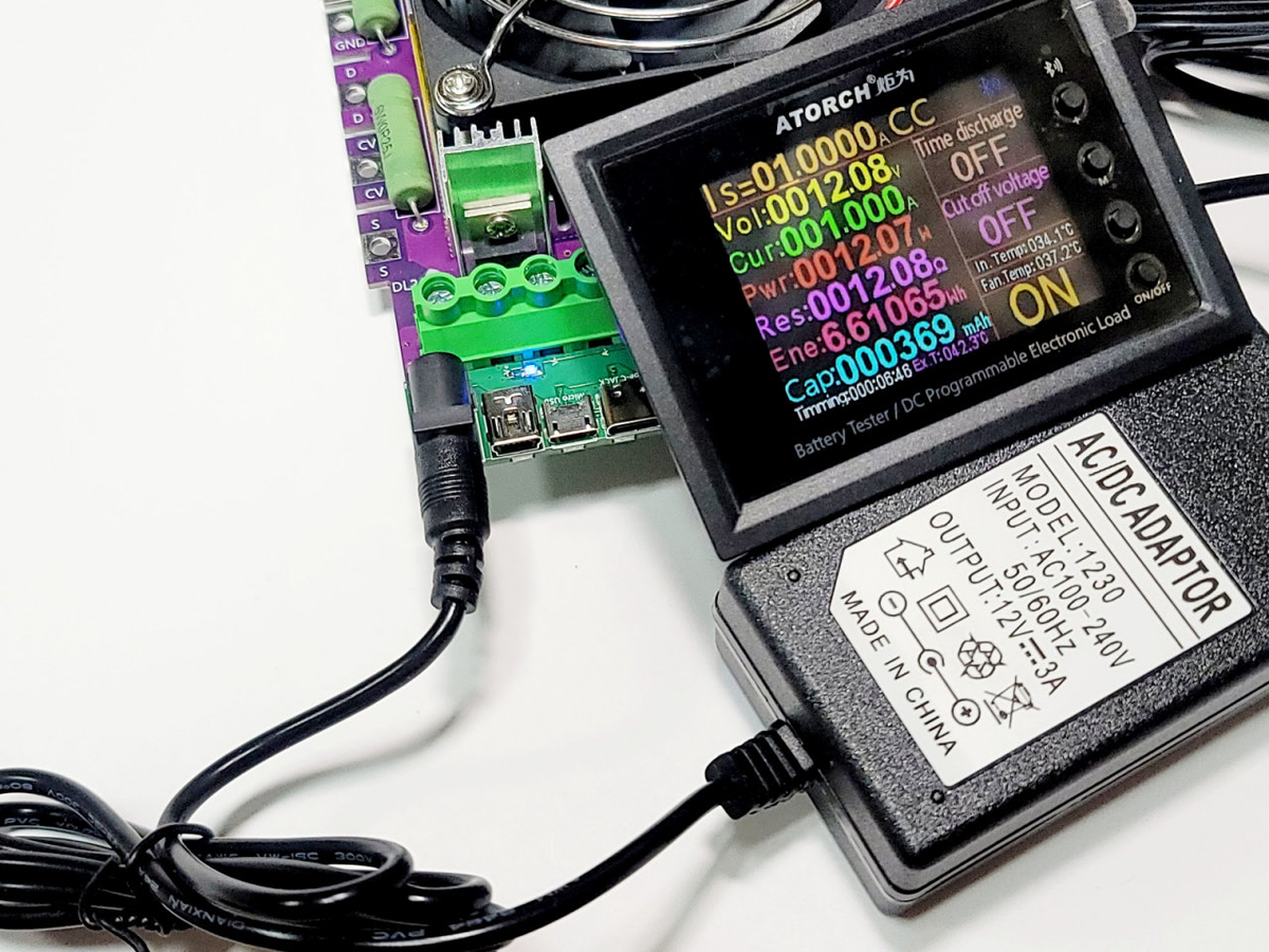 電子負荷装置ATORCH DL24MP 300Wをレビューする - tomoca2のブログ