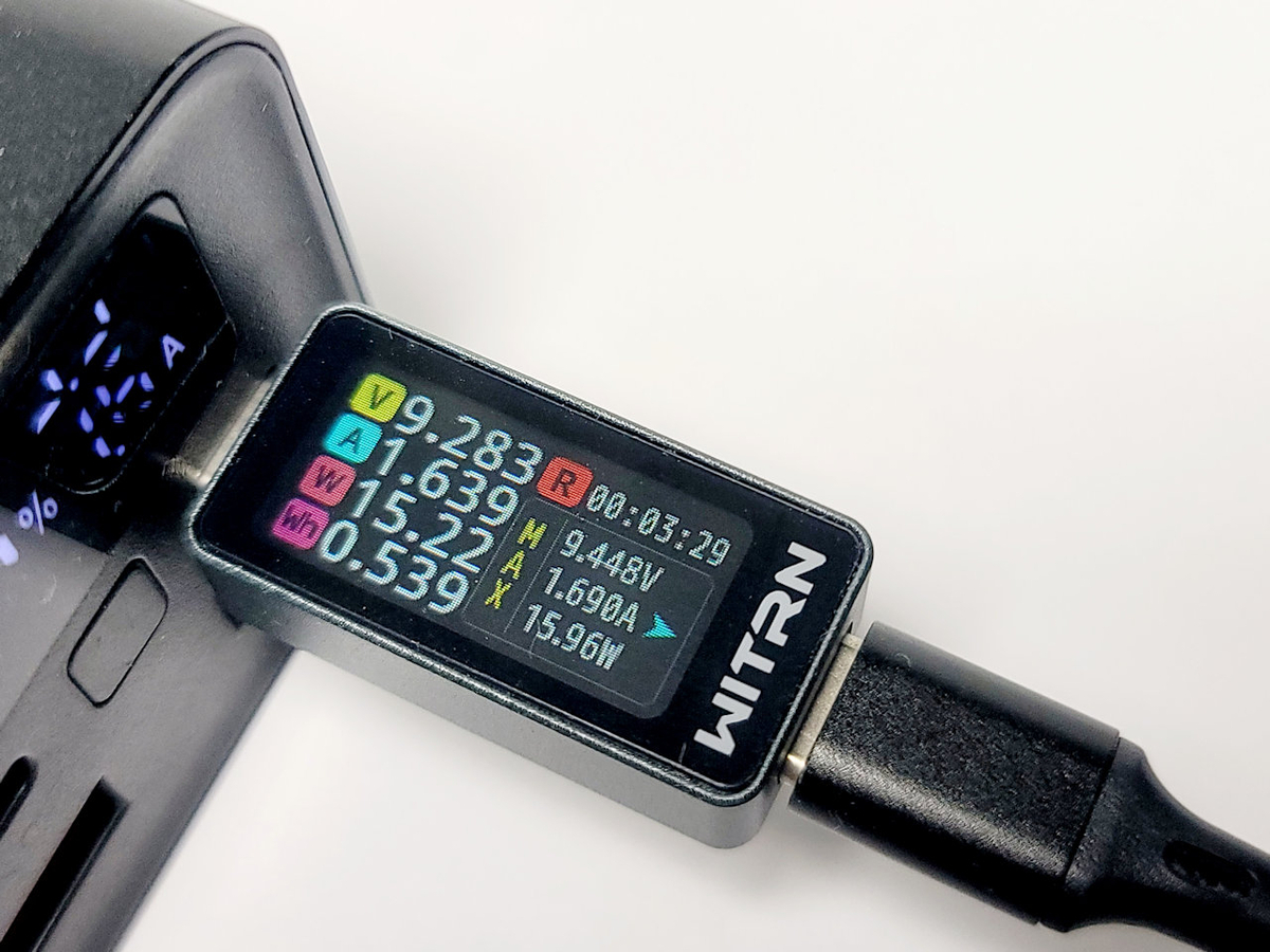 【未使用】WITRN UL007 USB電子負荷 65Wピーク対応 超低リップル 簡易USBテスターWITRN CC1と電子負荷UL004をレビュー - tomoca2のブログ